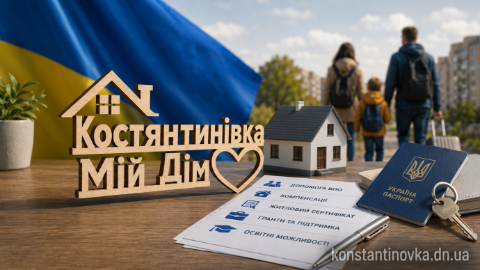 Повний перелік допомоги для ВПО у 2026 році: на які виплати, компенсації та гранти можуть розраховувати переселенці з Костянтинівки